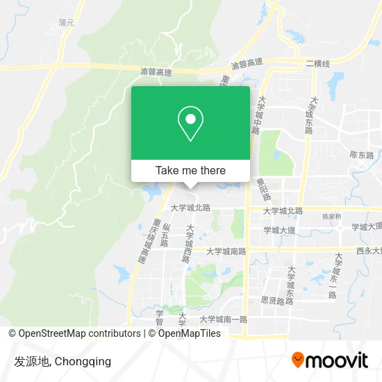 发源地 map