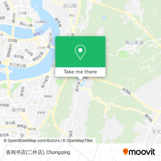 喜阅书店(二外店) map
