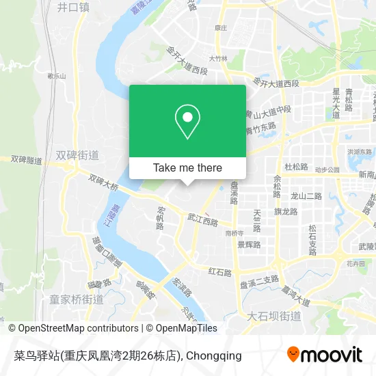 菜鸟驿站(重庆凤凰湾2期26栋店) map