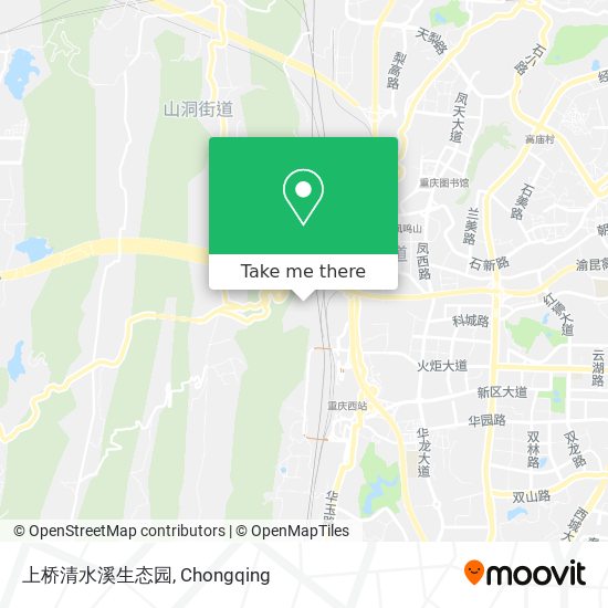 上桥清水溪生态园 map