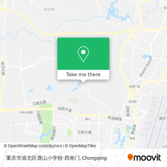 重庆市渝北区鹿山小学校-西南门 map
