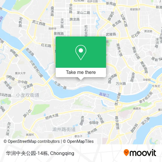 华润中央公园-14栋 map
