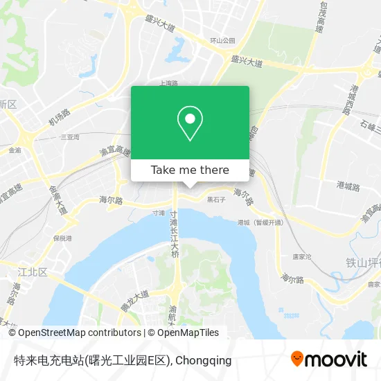 特来电充电站(曙光工业园E区) map