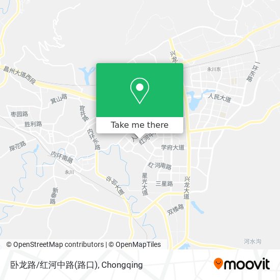 卧龙路/红河中路(路口) map