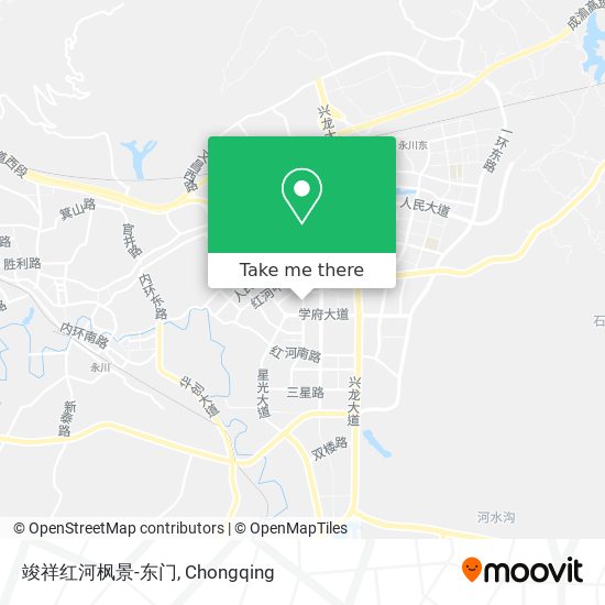 竣祥红河枫景-东门 map