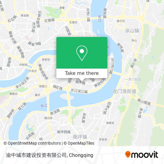 渝中城市建设投资有限公司 map