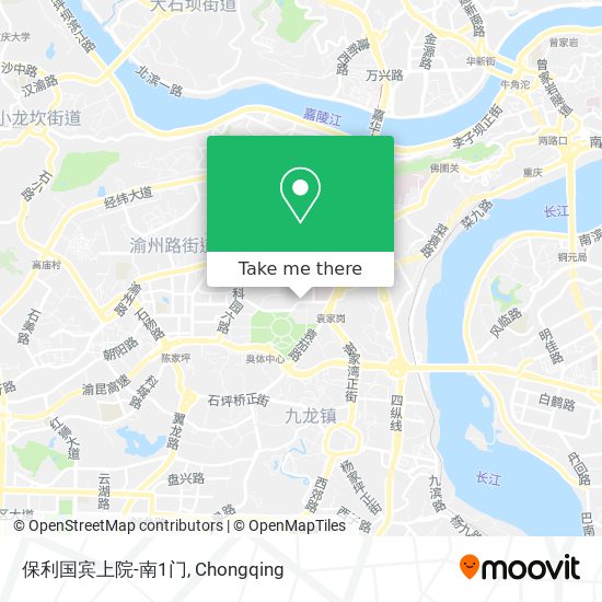 保利国宾上院-南1门 map