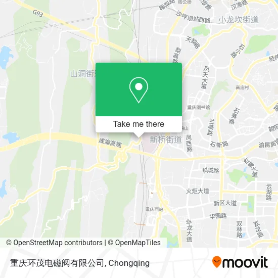 重庆环茂电磁阀有限公司 map