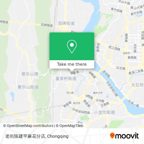 老街陈建平麻花分店 map