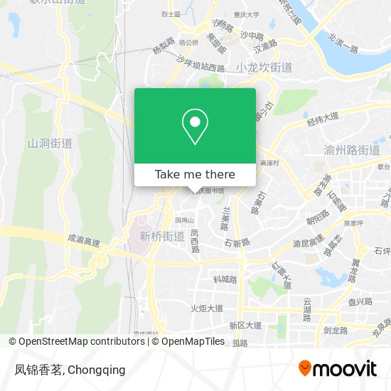 凤锦香茗 map