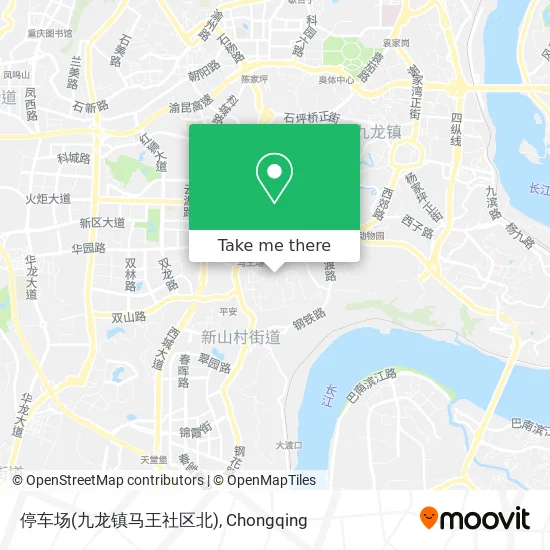 停车场(九龙镇马王社区北) map