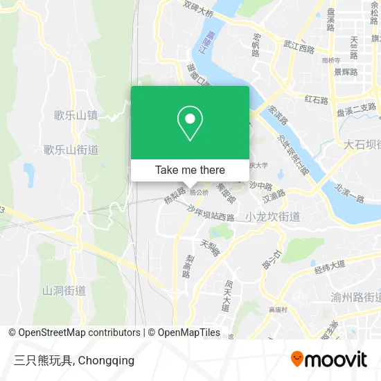 三只熊玩具 map