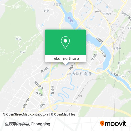 重庆动物学会 map