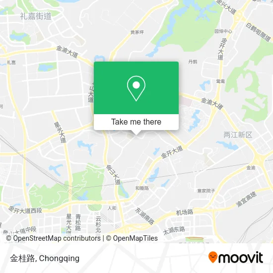 金桂路 map