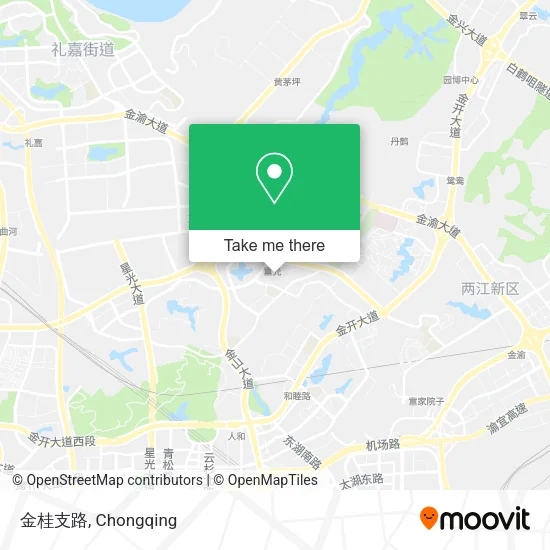 金桂支路 map
