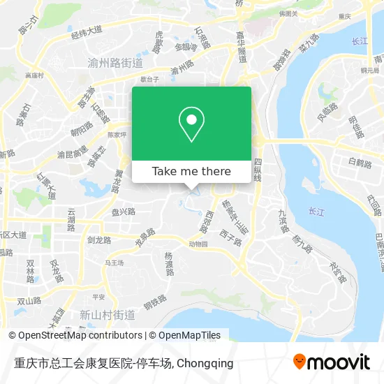 重庆市总工会康复医院-停车场 map
