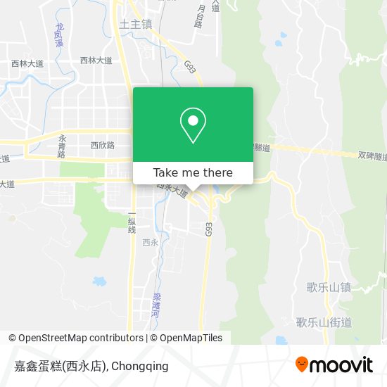 嘉鑫蛋糕(西永店) map