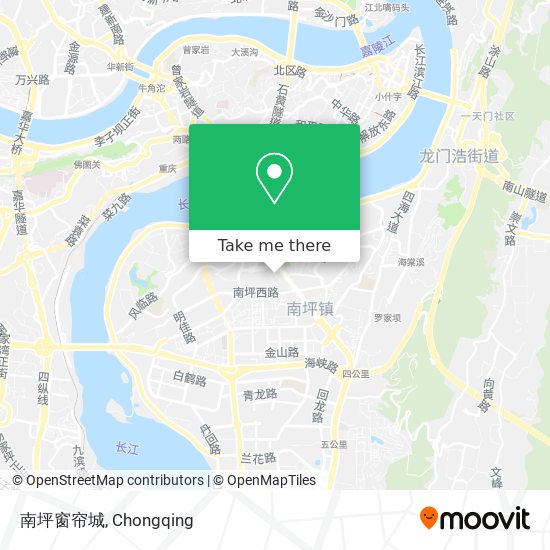 南坪窗帘城 map