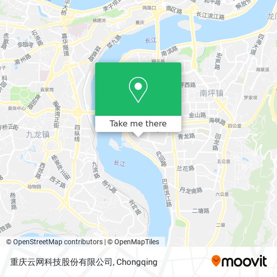 重庆云网科技股份有限公司 map