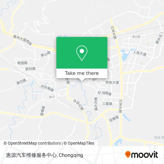 惠源汽车维修服务中心 map