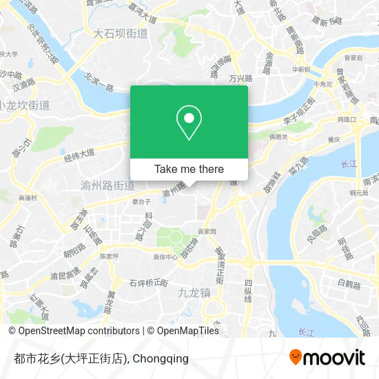 都市花乡(大坪正街店) map
