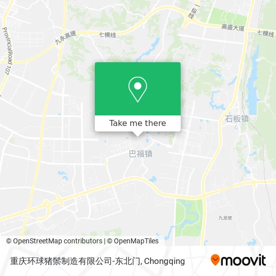 重庆环球猪鬃制造有限公司-东北门 map
