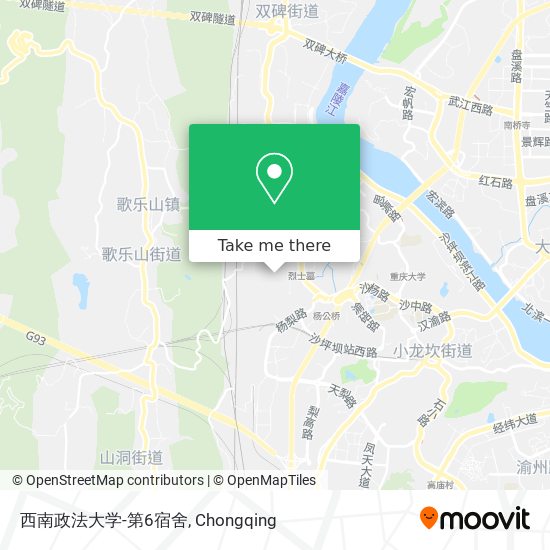 西南政法大学-第6宿舍 map