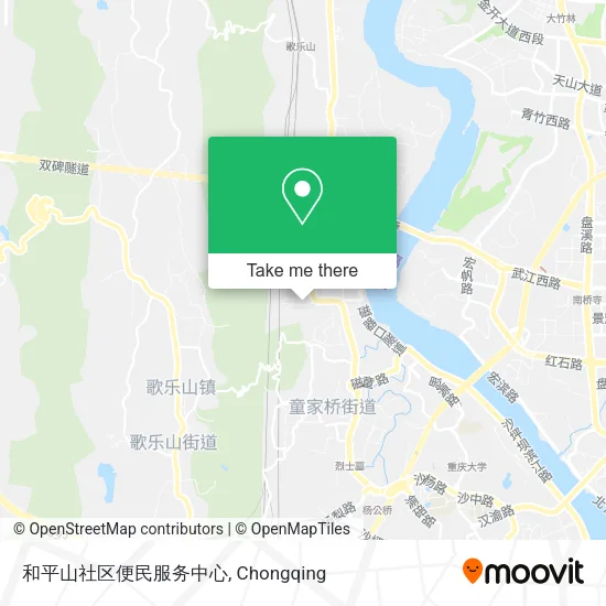 和平山社区便民服务中心 map