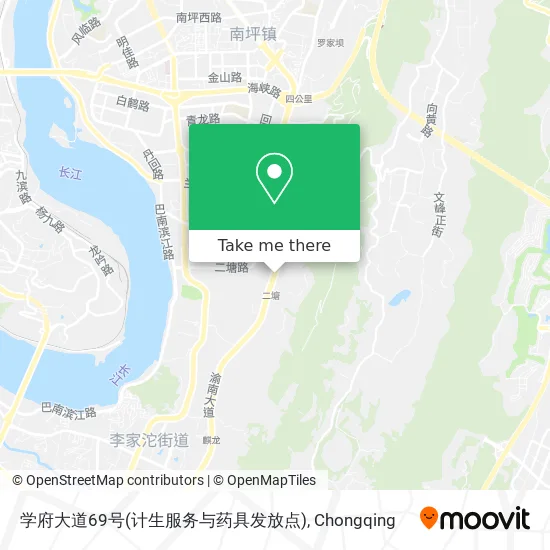 学府大道69号(计生服务与药具发放点) map