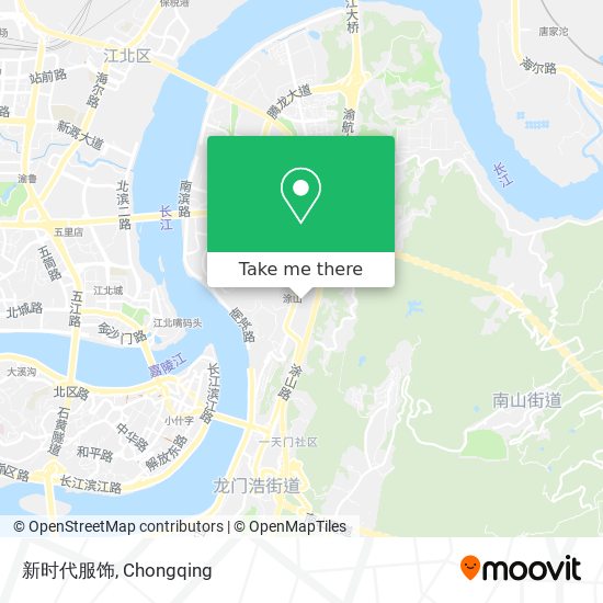 新时代服饰 map