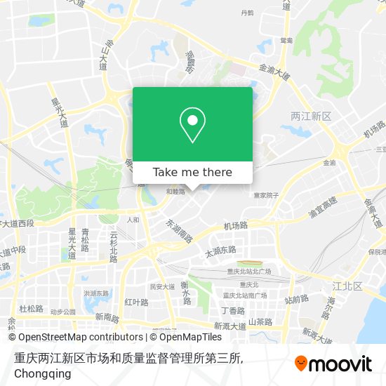 重庆两江新区市场和质量监督管理所第三所 map
