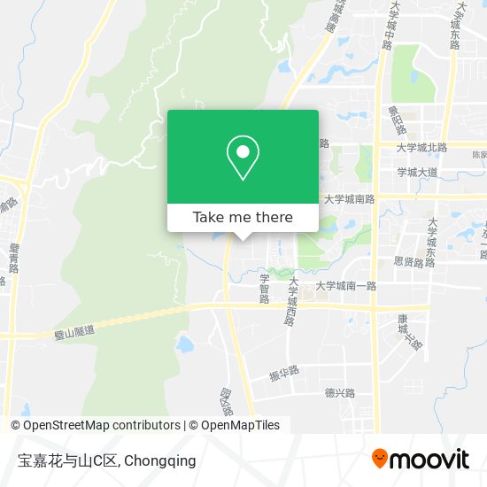 宝嘉花与山C区 map