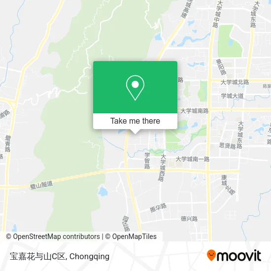 宝嘉花与山C区 map