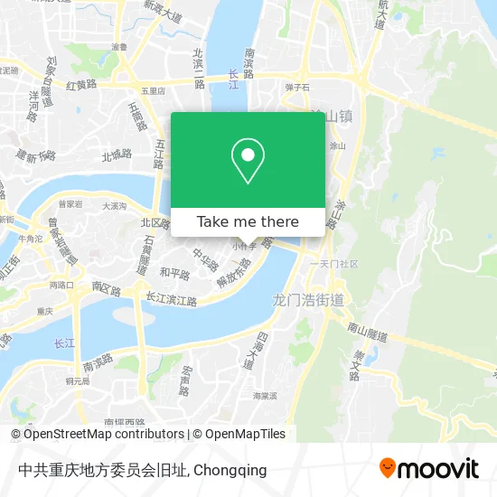 中共重庆地方委员会旧址 map