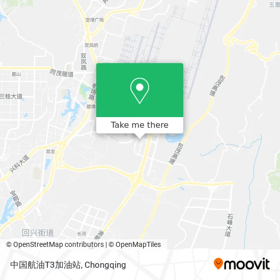 中国航油T3加油站 map