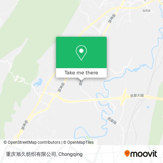 重庆旭久纺织有限公司 map
