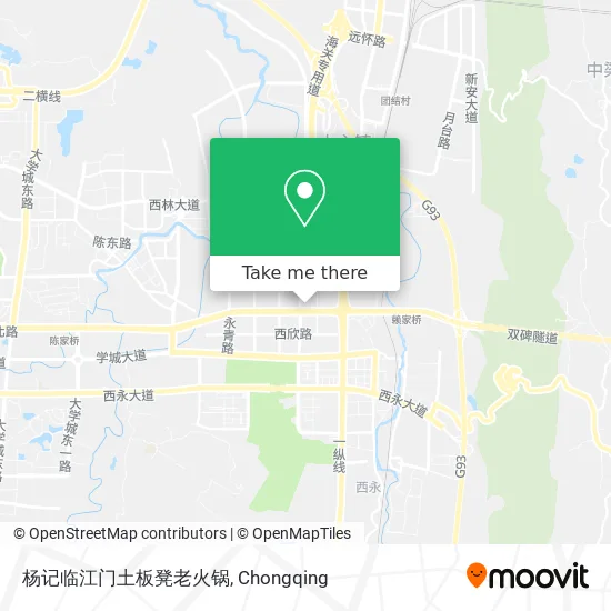 杨记临江门土板凳老火锅 map