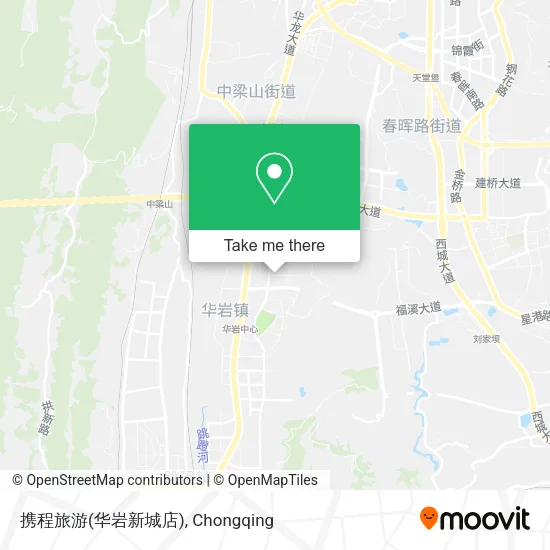 携程旅游(华岩新城店) map