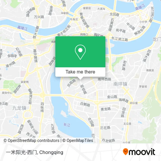 一米阳光-西门 map