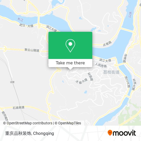 重庆品秋装饰 map