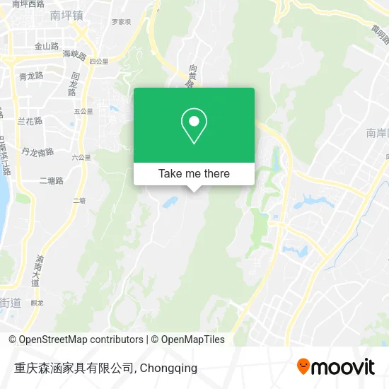 重庆森涵家具有限公司 map
