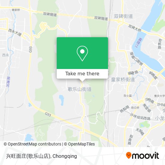 兴旺面庄(歌乐山店) map