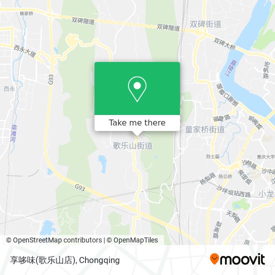 享哆味(歌乐山店) map