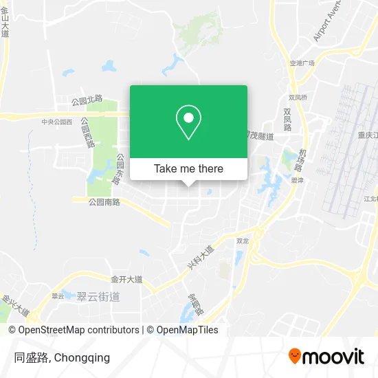同盛路 map
