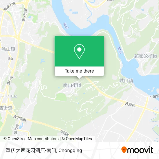 重庆大帝花园酒店-南门 map