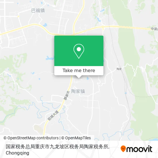 国家税务总局重庆市九龙坡区税务局陶家税务所 map
