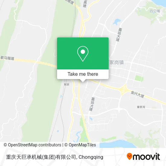 重庆天巨承机械(集团)有限公司 map