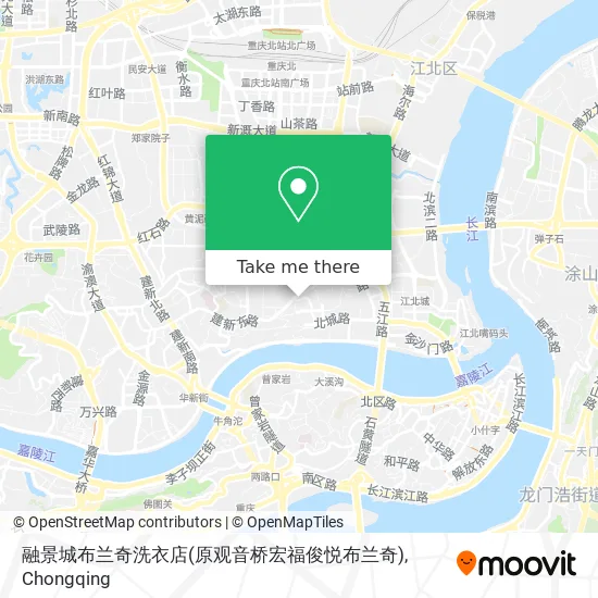融景城布兰奇洗衣店(原观音桥宏福俊悦布兰奇) map