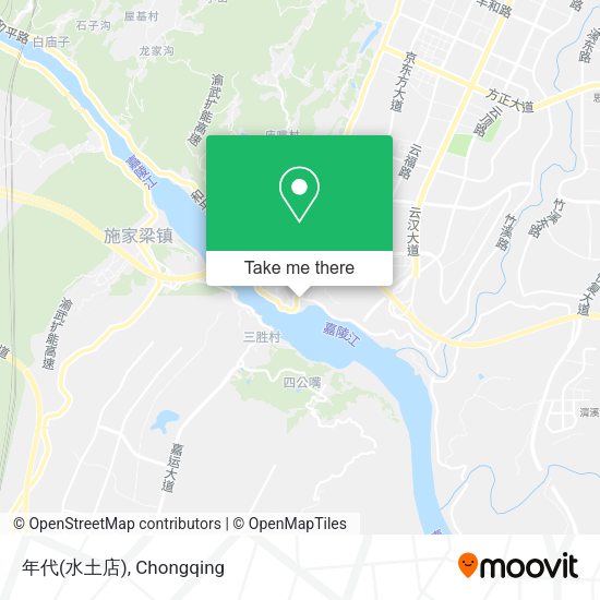 年代(水土店) map