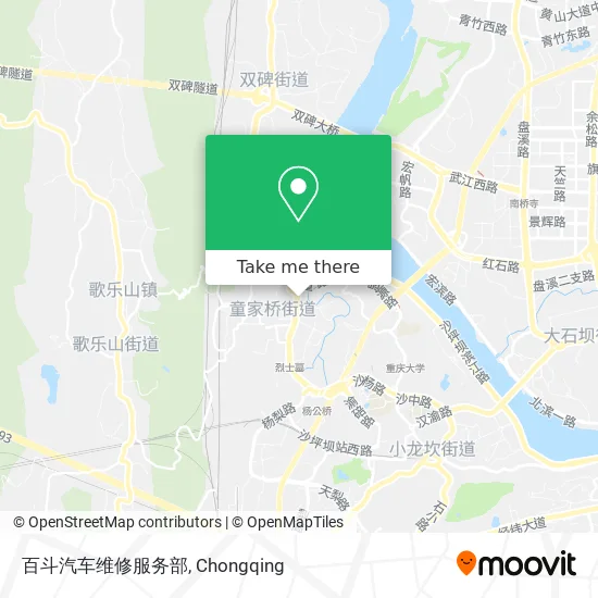百斗汽车维修服务部 map